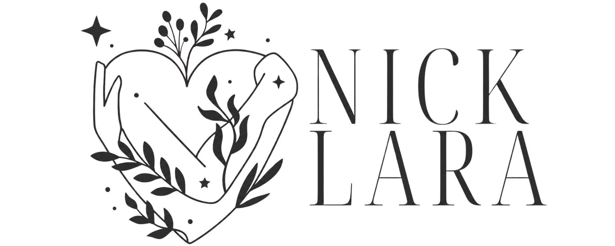 Logotipo Nick Lara Massoterapeuta